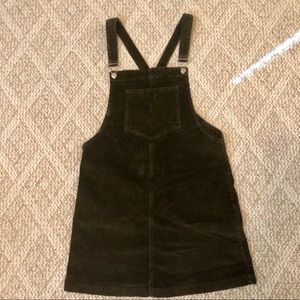Corduroy Overall Dress